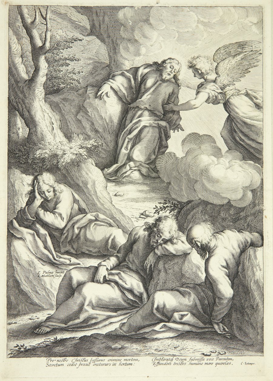 Jeesus minulla on Getsemanella tekijältä Jacob Matham