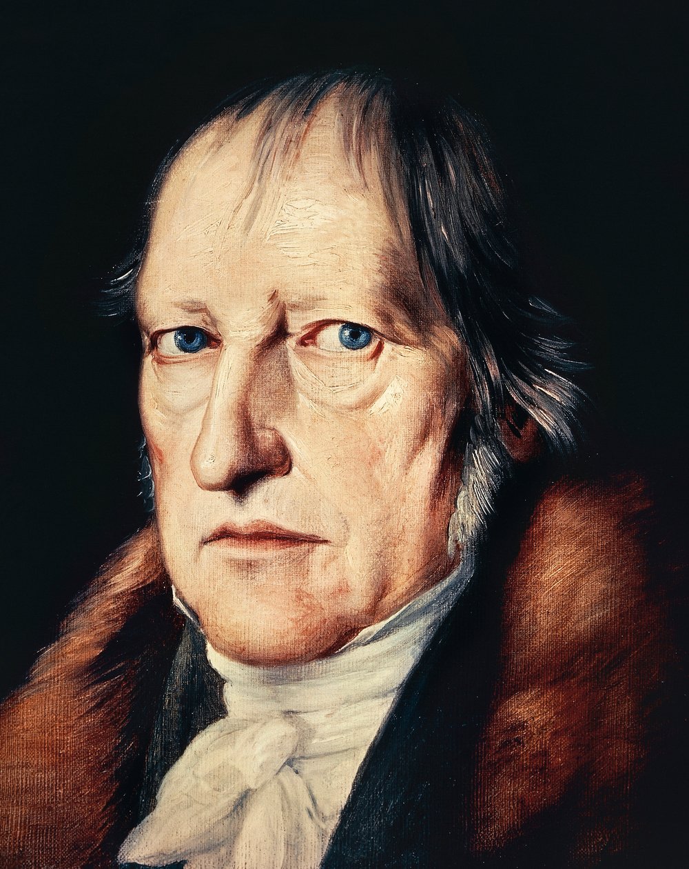 Georg Wilhelm Friedrich Hegelin muotokuva tekijältä Jacob Schlesinger