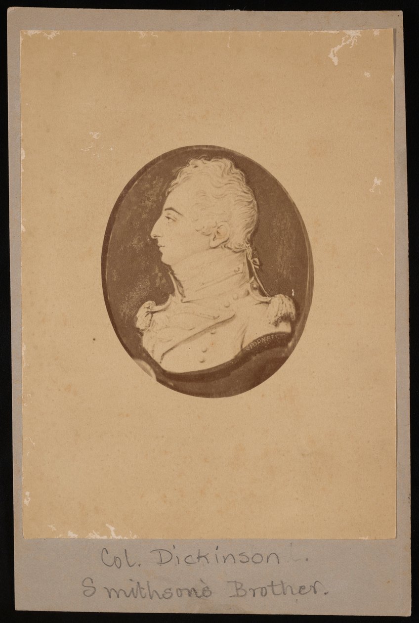 Henry Louis Dickinsonin muotokuva 1771-1820, 1805 valokuvattu 1880-luvulla. tekijältä Jacob Spornberg