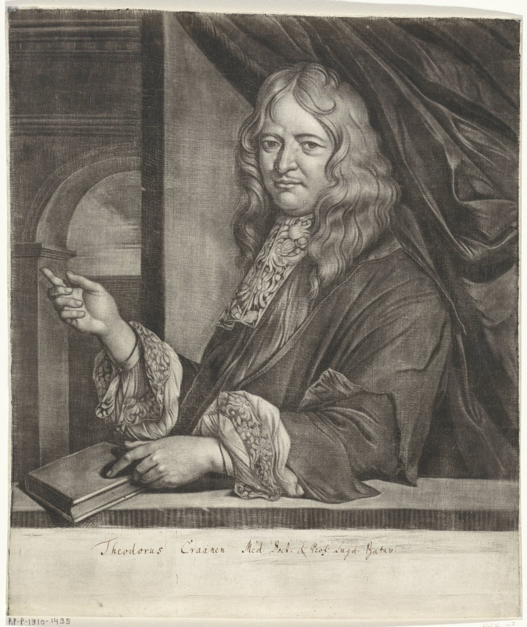 Theodorus Craasenin muotokuva tekijältä Jacob Toorenvliet