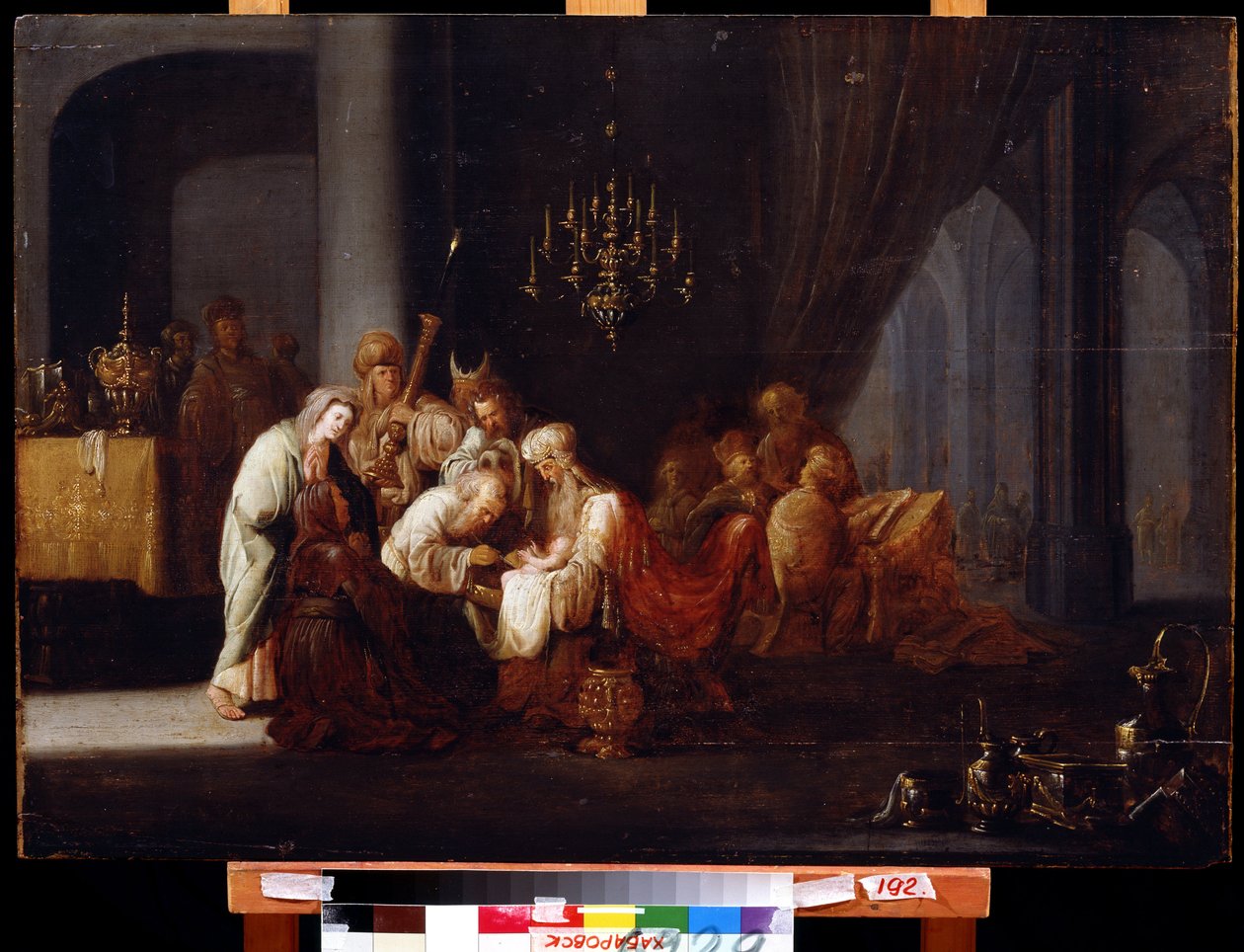 Ympärileikkaus (Ympärileikkaus). Vanhimman Jacob Willemsz de Wetin maalaus (noin 1630-1675 jälkeen). Öljy puulle, 91 x 64 cm. Hollantilainen taide, barokkityyli. Kaukoidän museo, Habarovsk. tekijältä Jacob Willemsz de (c.1630 after 1675) Wet