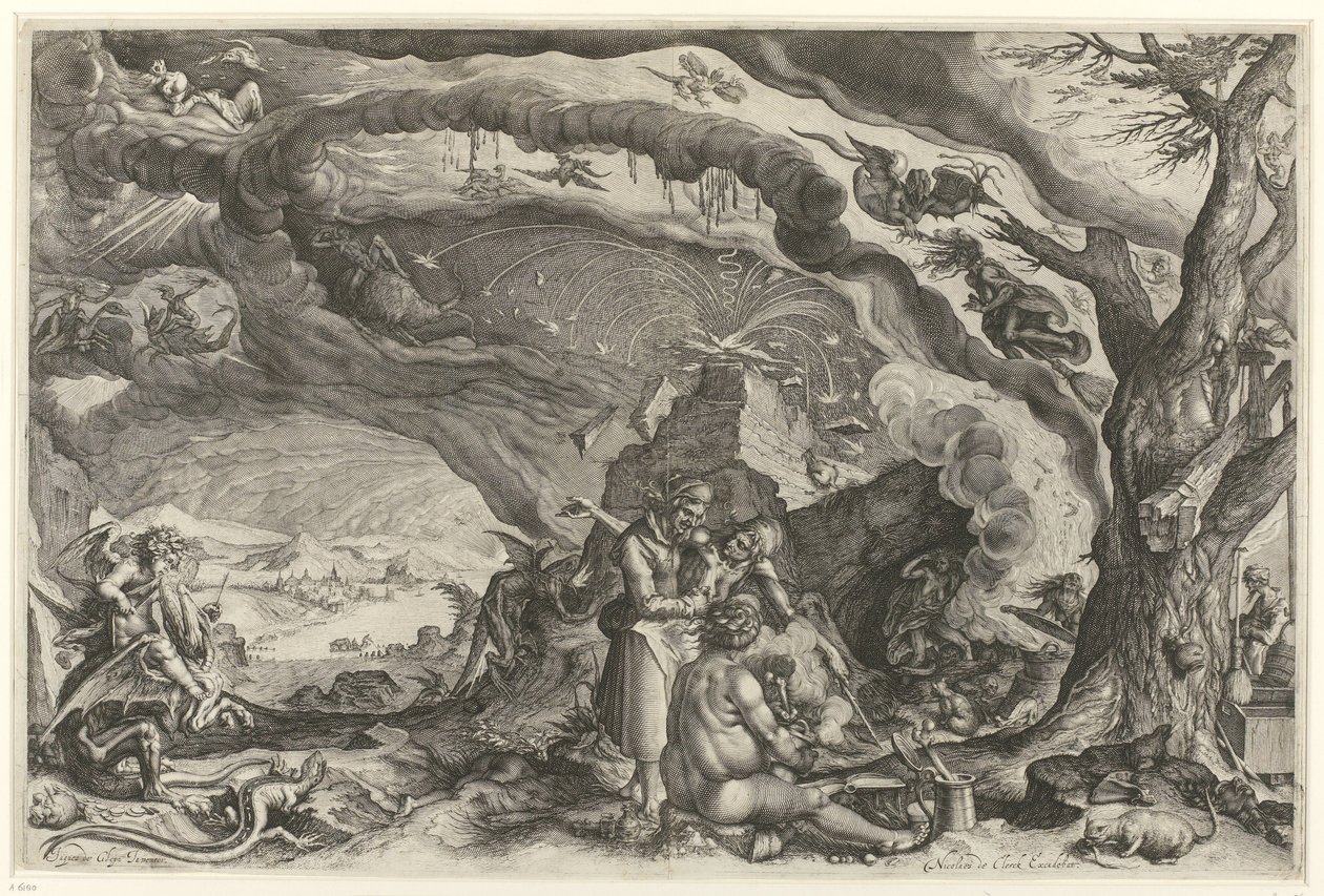 Noidan sapatti tekijältä Jacob de Gheyn (II) (attributed to workshop of)