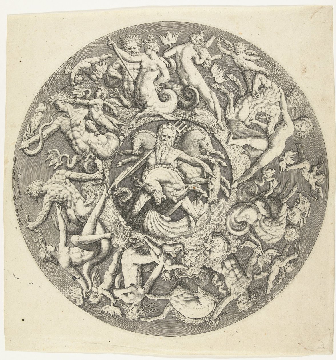 Neptunuksen valtakunta tekijältä Jacob de Gheyn (II)