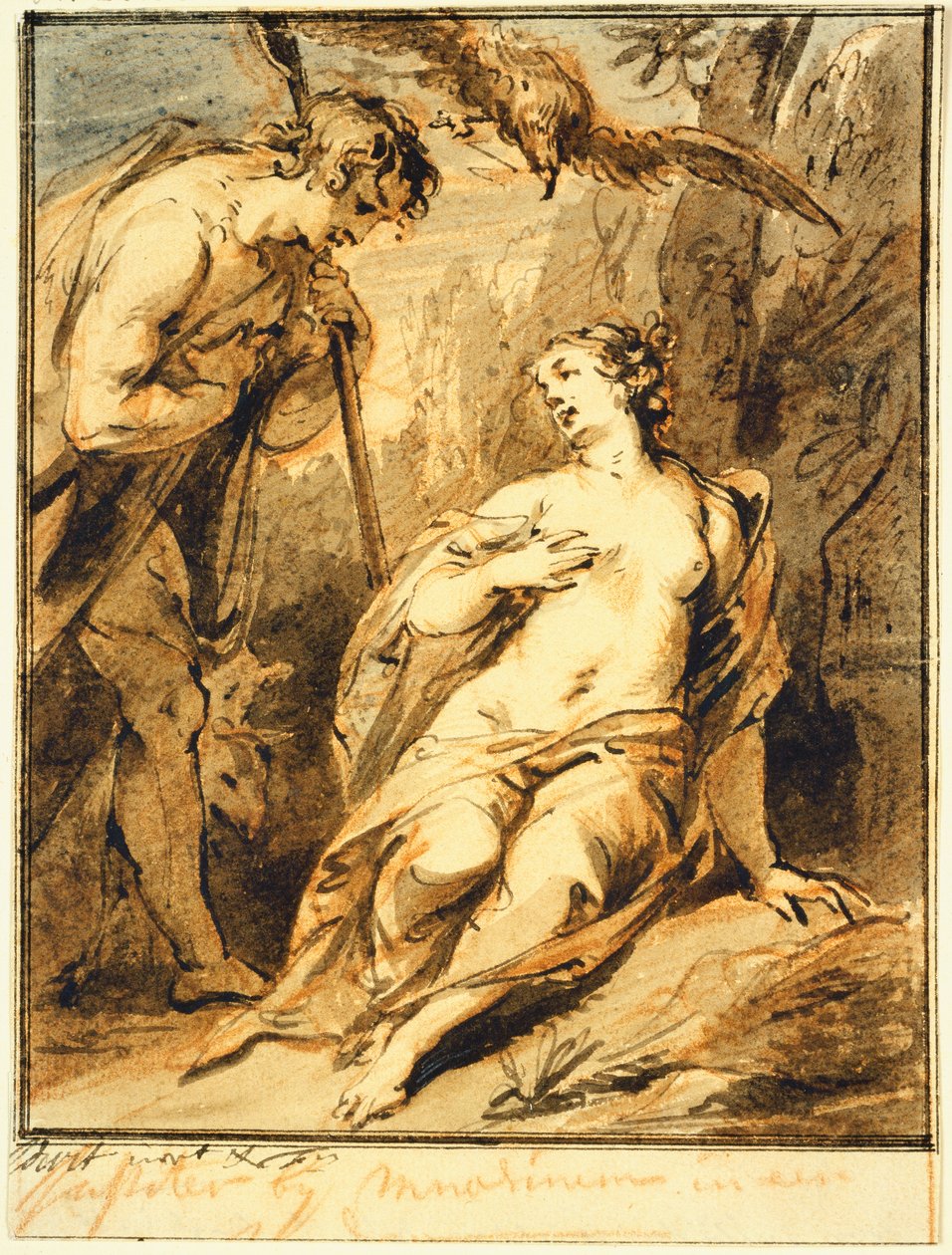 Jupiter und Mnemosyne tekijältä Jacob de Wit