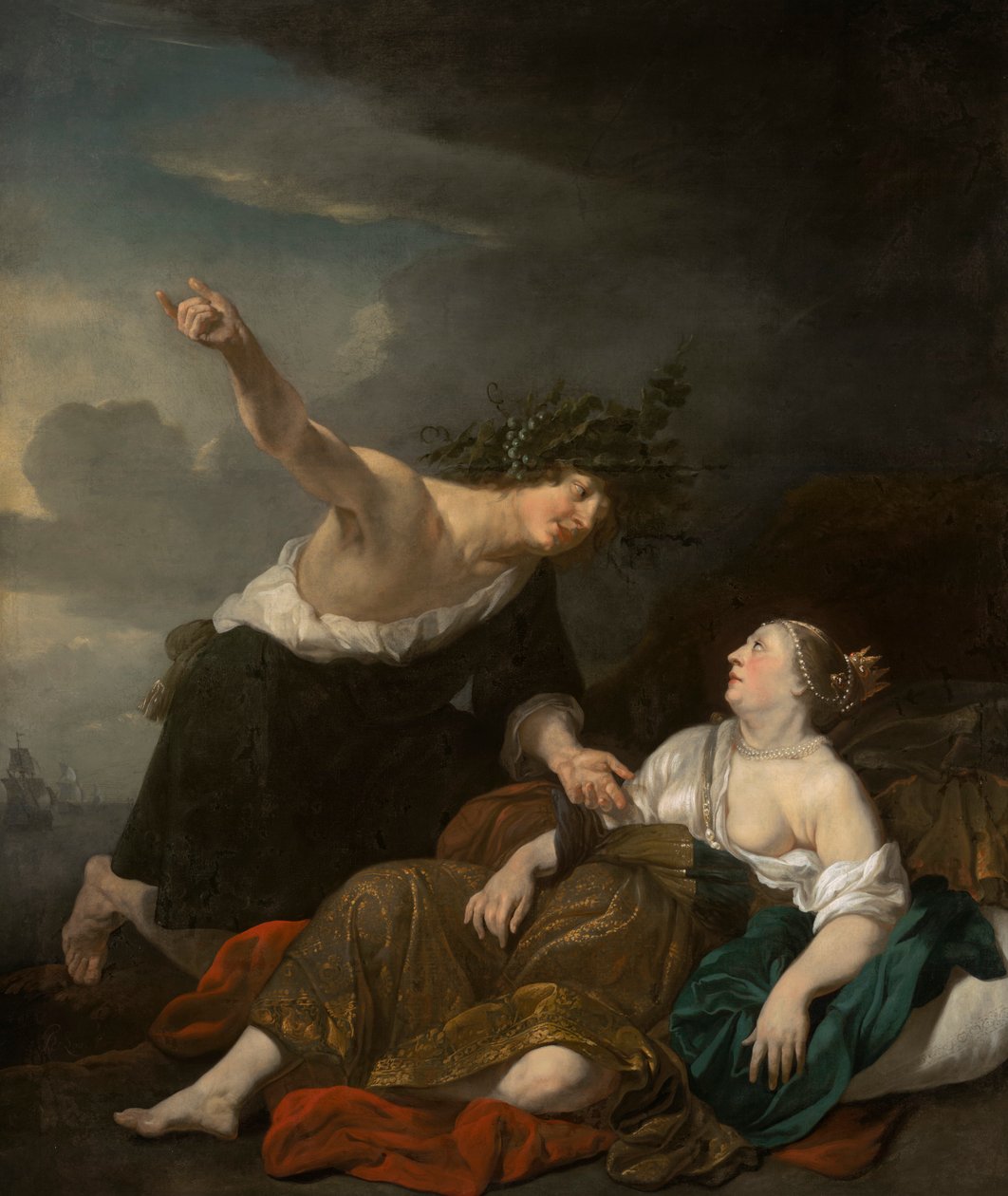 Bacchus ja Ariadne tekijältä Jacob van Loo