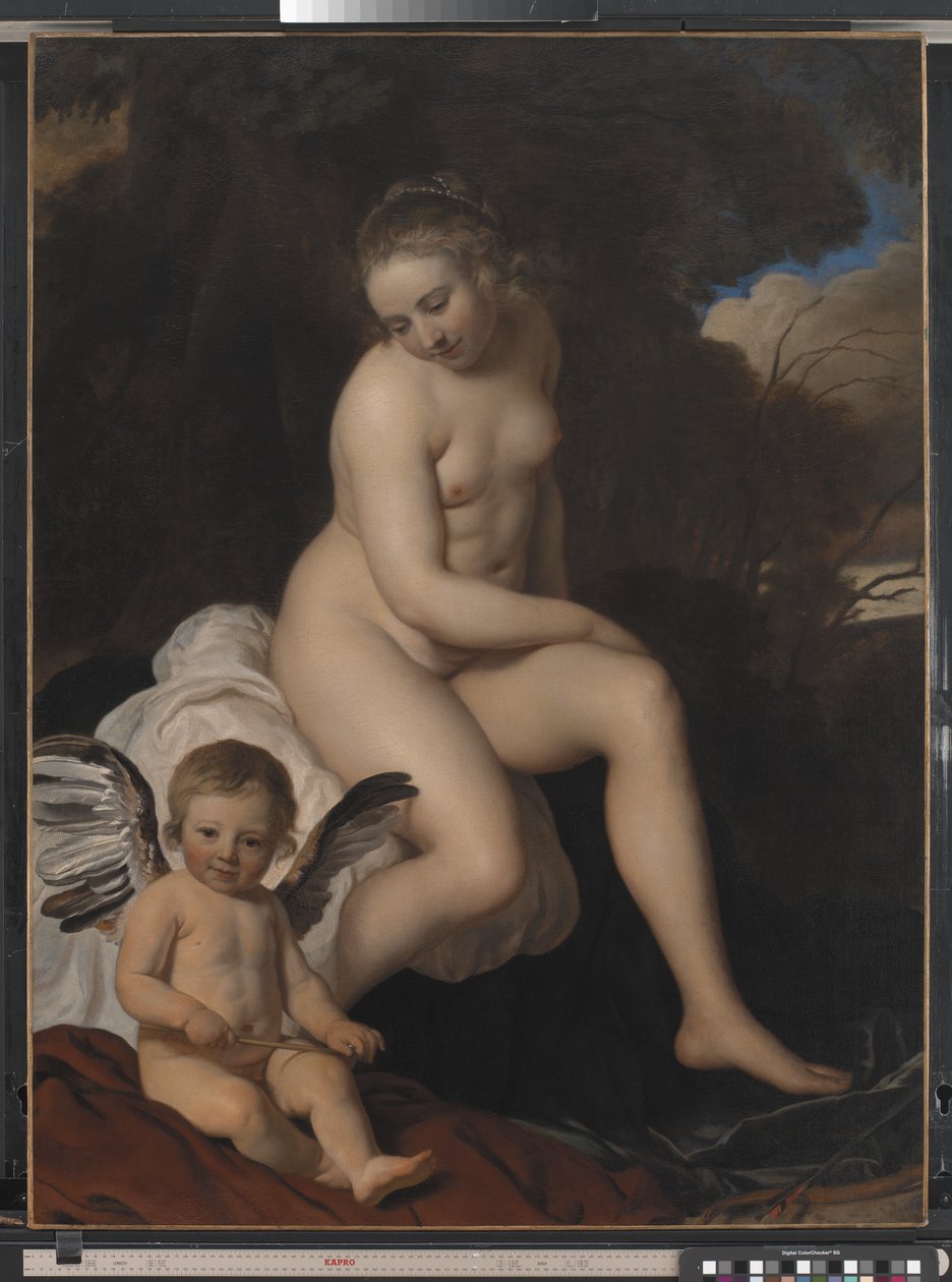 Venus ja Cupid tekijältä Jacob van Loo