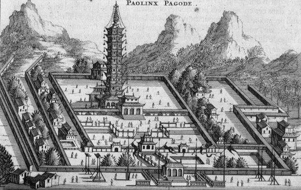 Paolinxin pagodi, Hollannin Kiinan-suurlähetystön kertomuksesta tekijältä Jacob van Meurs
