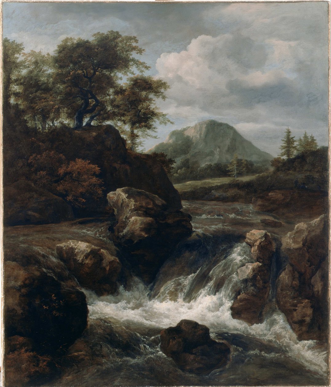 Vesiputous tekijältä Jacob van Ruisdael