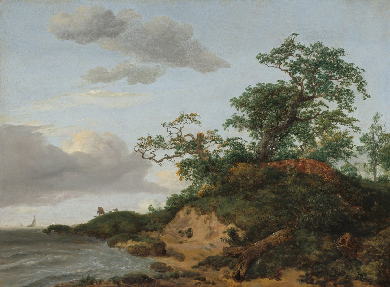 Dyynit meren rannalla tekijältä Jacob van Ruisdael