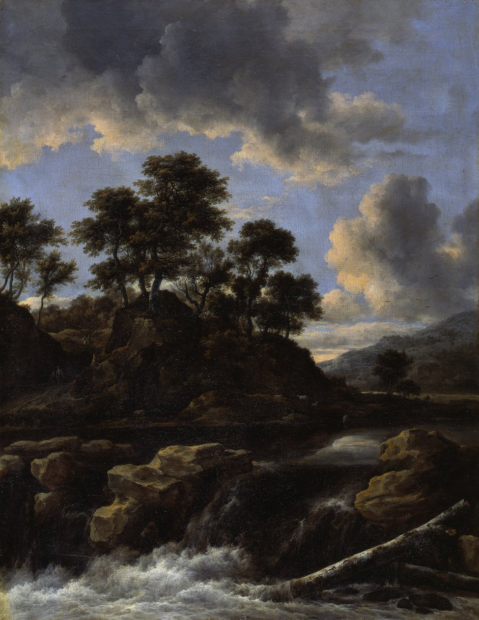 Vesiputous tekijältä Jacob van Ruisdael