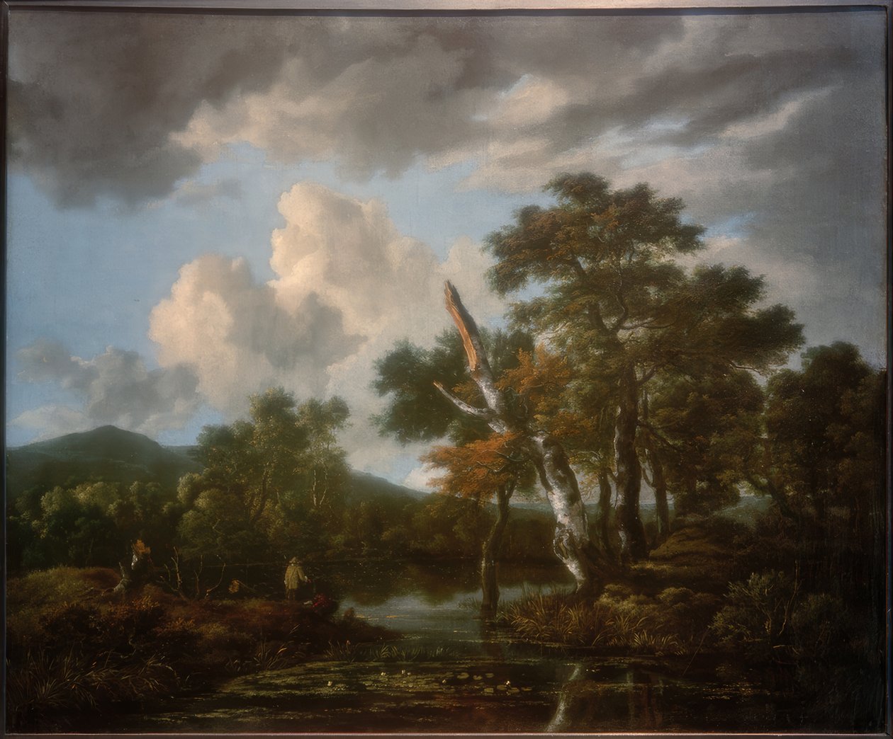 Metsämaisema lampineen tekijältä Jacob van Ruisdael
