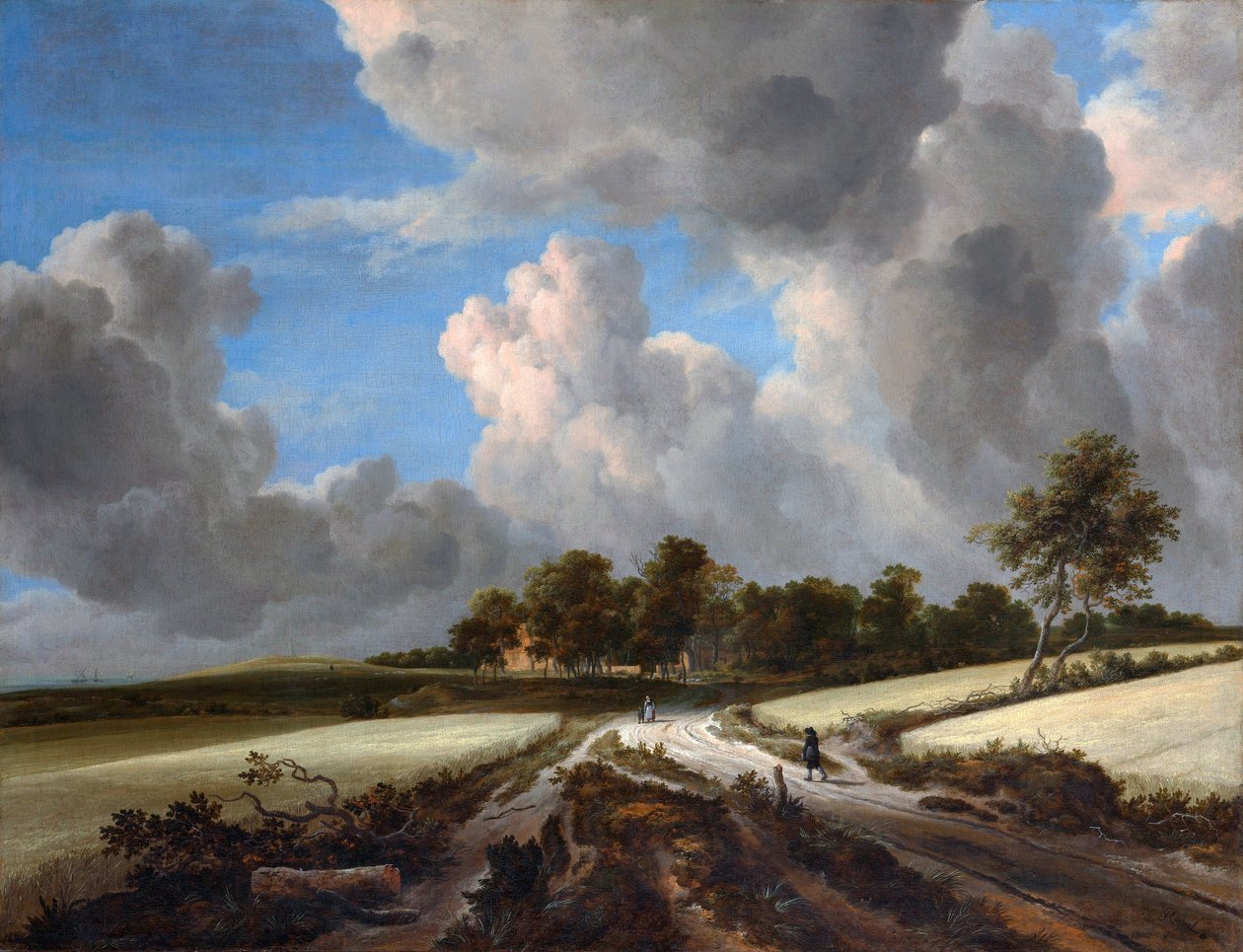 Weizenfelder tekijältä Jacob van Ruisdael