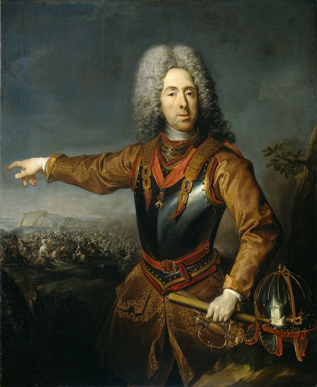 Savoian prinssin Jevgenin muotokuva tekijältä Jacob van Schuppen
