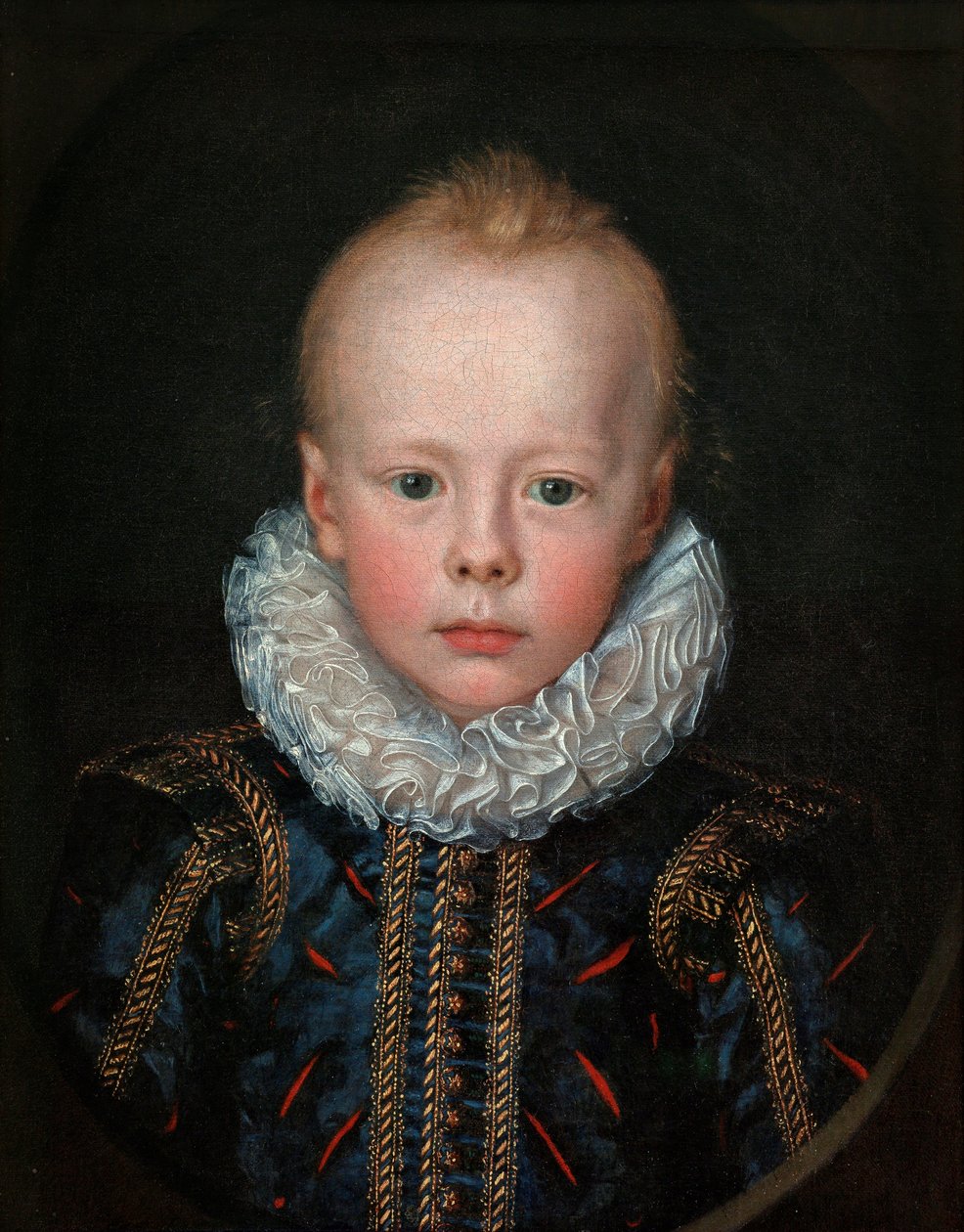 Lapsen muotokuva prinssistä (öljy kankaalle) tekijältä Jacob van der (fl.1610 29) Doordt
