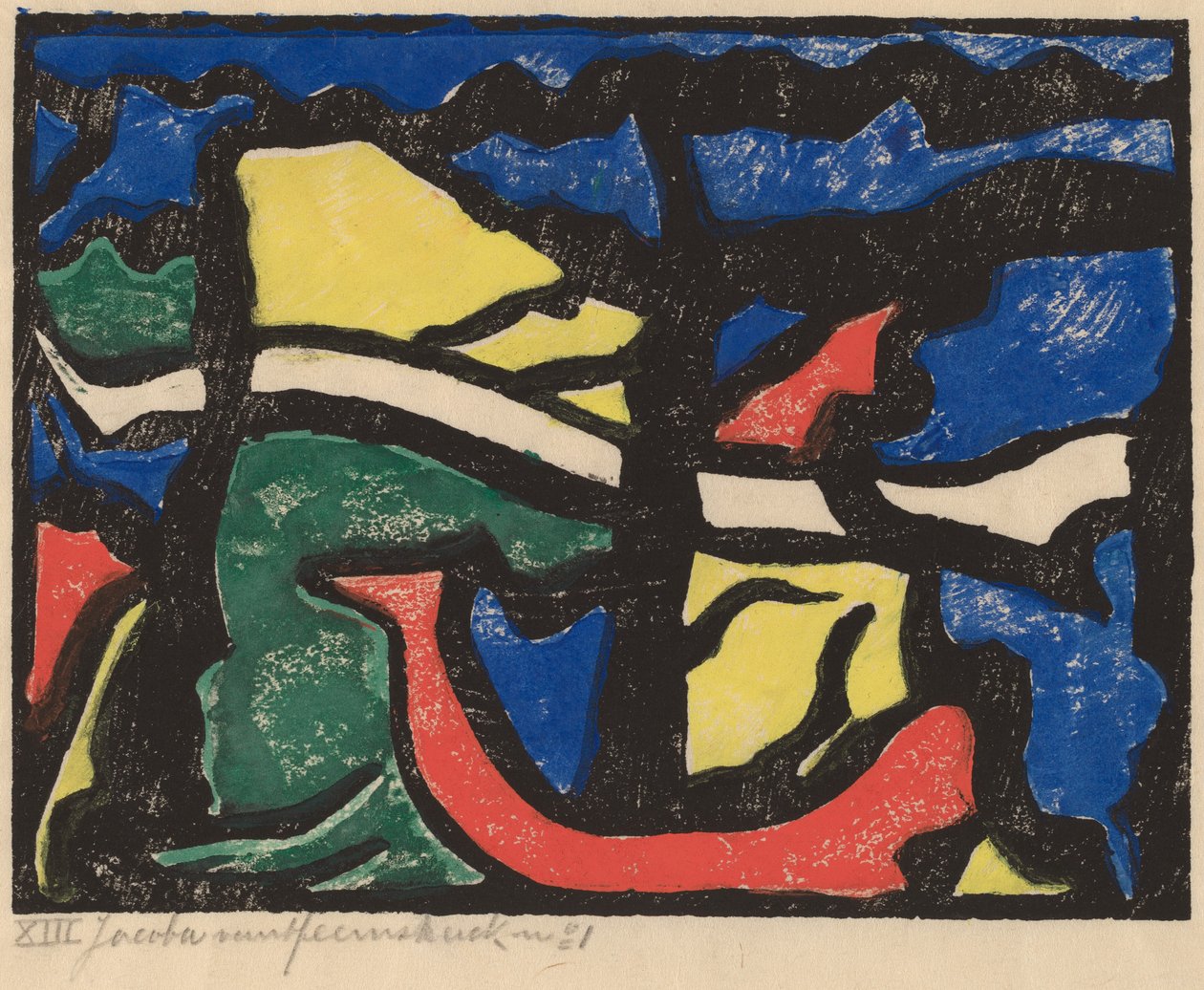 Koostumus, 19141915. tekijältä Jacoba van Heemskerck van Beest