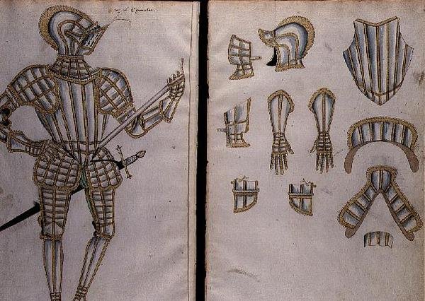 Panssaripuku My Lorde Chancellorille, 1589 tekijältä Jacobe Halder