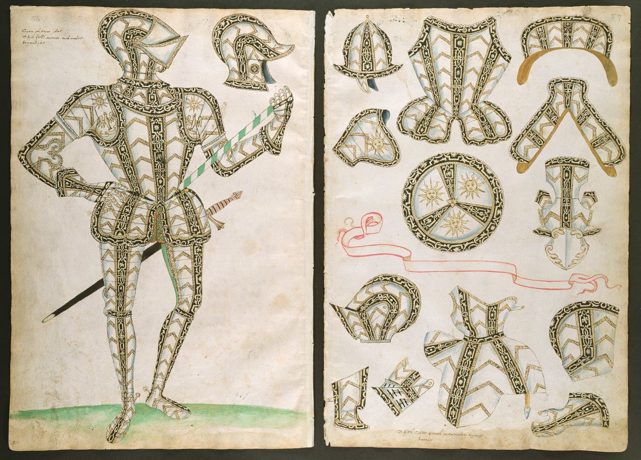 Sir Henry Leen panssaripuku, 1589 tekijältä Jacobe Halder
