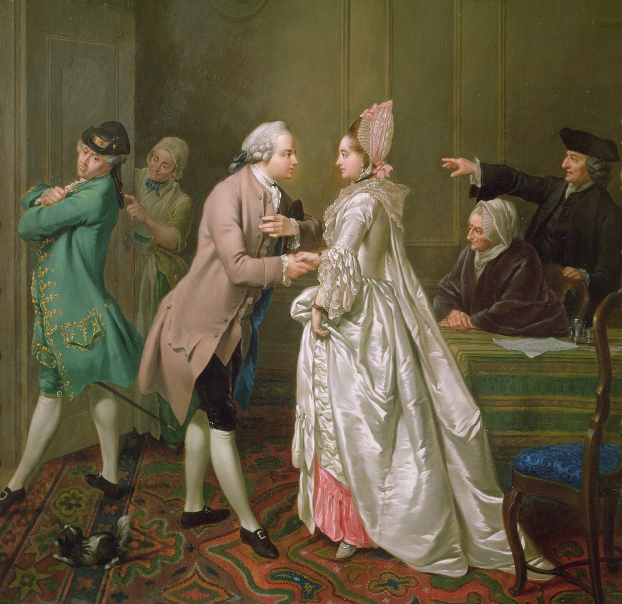 Kihlaus, 1774 tekijältä Jacobus Buys