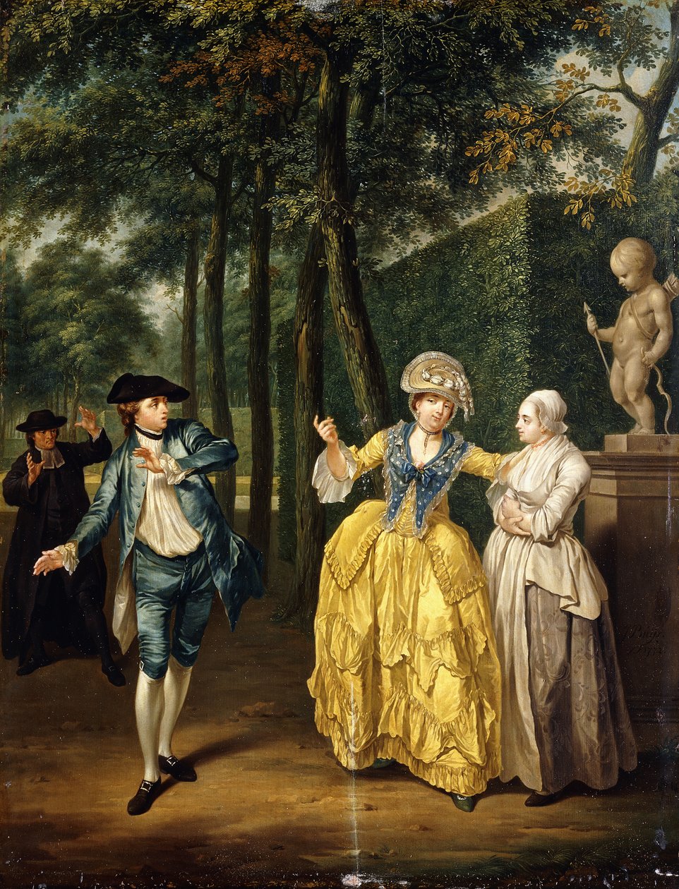 Kieltäytyminen, 1772 tekijältä Jacobus Buys