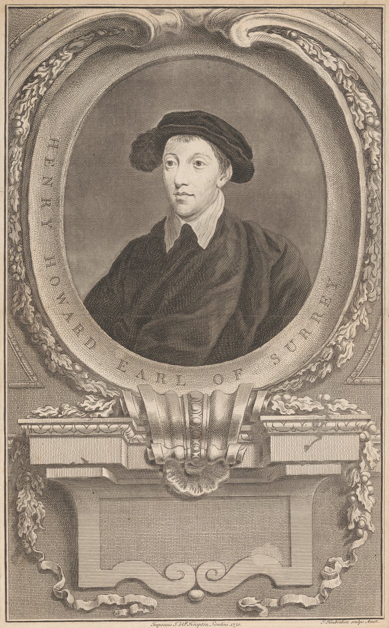 Henry Howard, Surreyn jaarli tekijältä Jacobus Houbraken