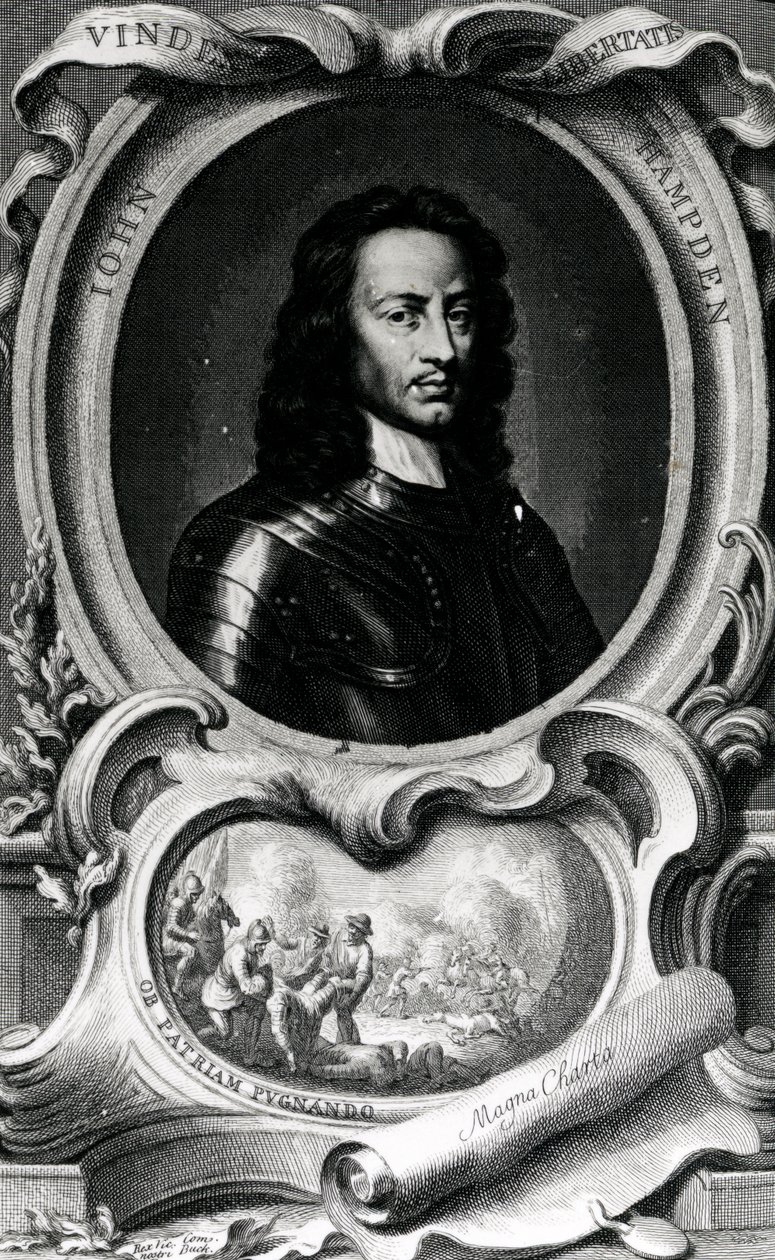 John Hampden, 1740 tekijältä Jacobus Houbraken