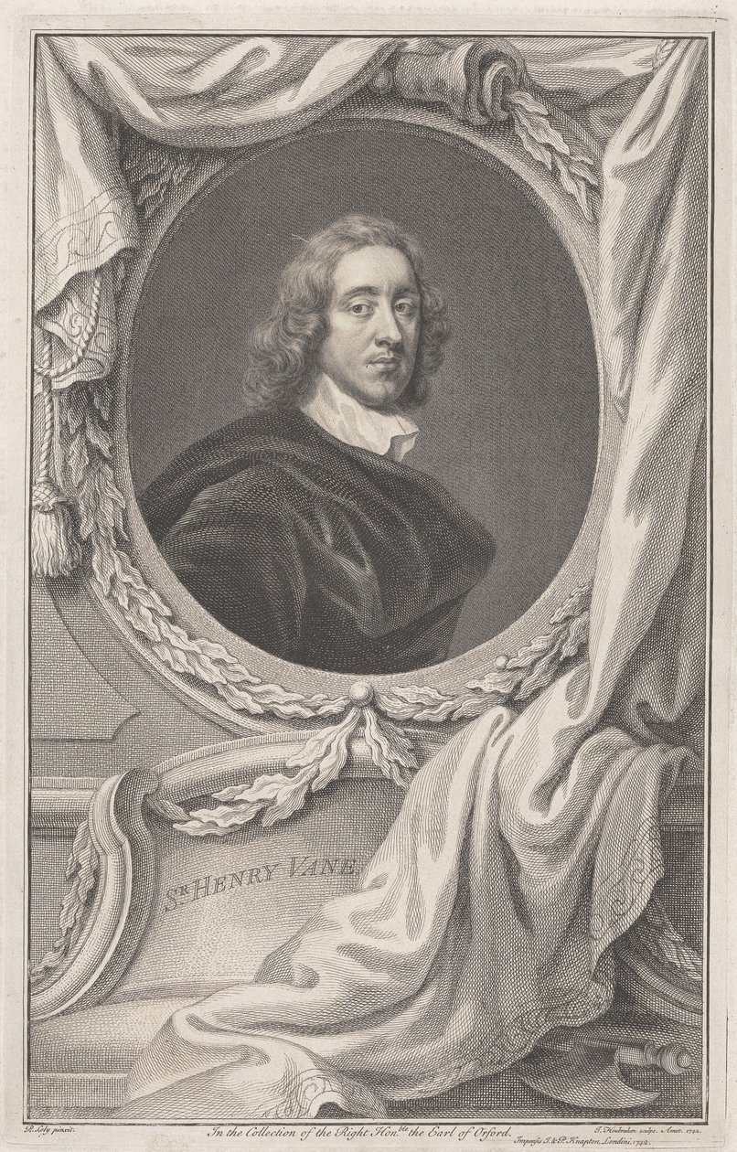 Sir Henry Vane tekijältä Jacobus Houbraken