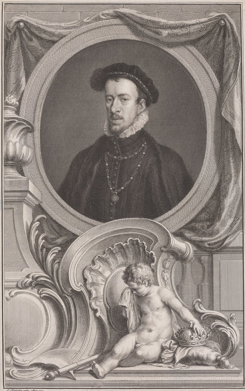 Thomas Howard, Norfolkin herttua tekijältä Jacobus Houbraken