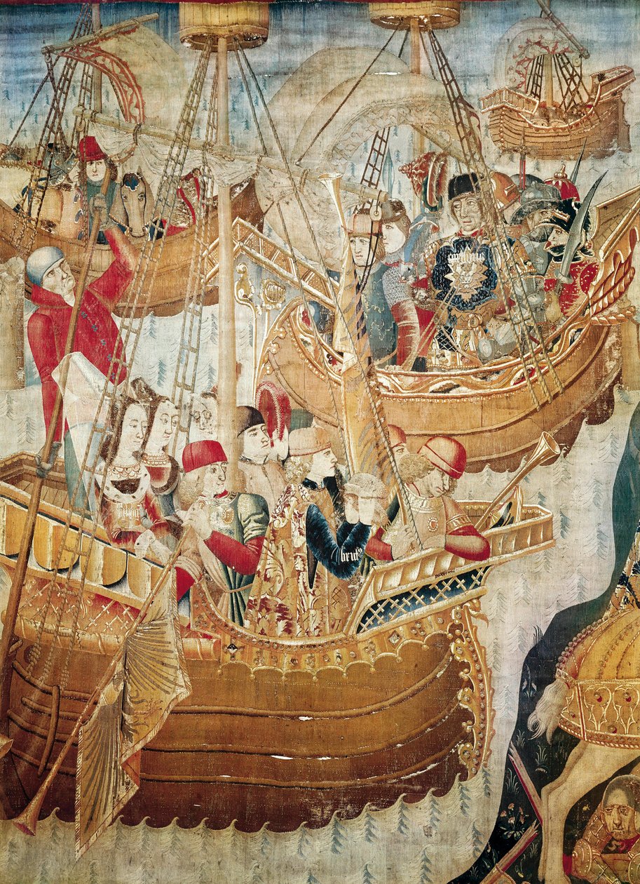 Selaimet. Katalonian koulun kuvakudos tekijältä Jacomart (c.1413 61) Baco