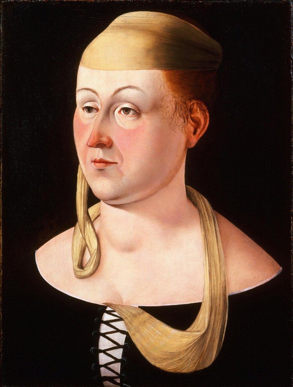 Italian: Ritratto di donna Portrait of a Lady (Naisen muotokuva) tekijältä Jacometto Veneziano