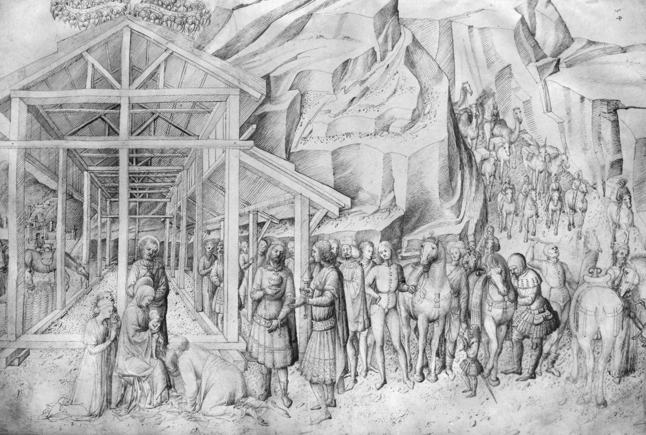 Pagsamba sa Magi, mula sa Jacopo Bellini