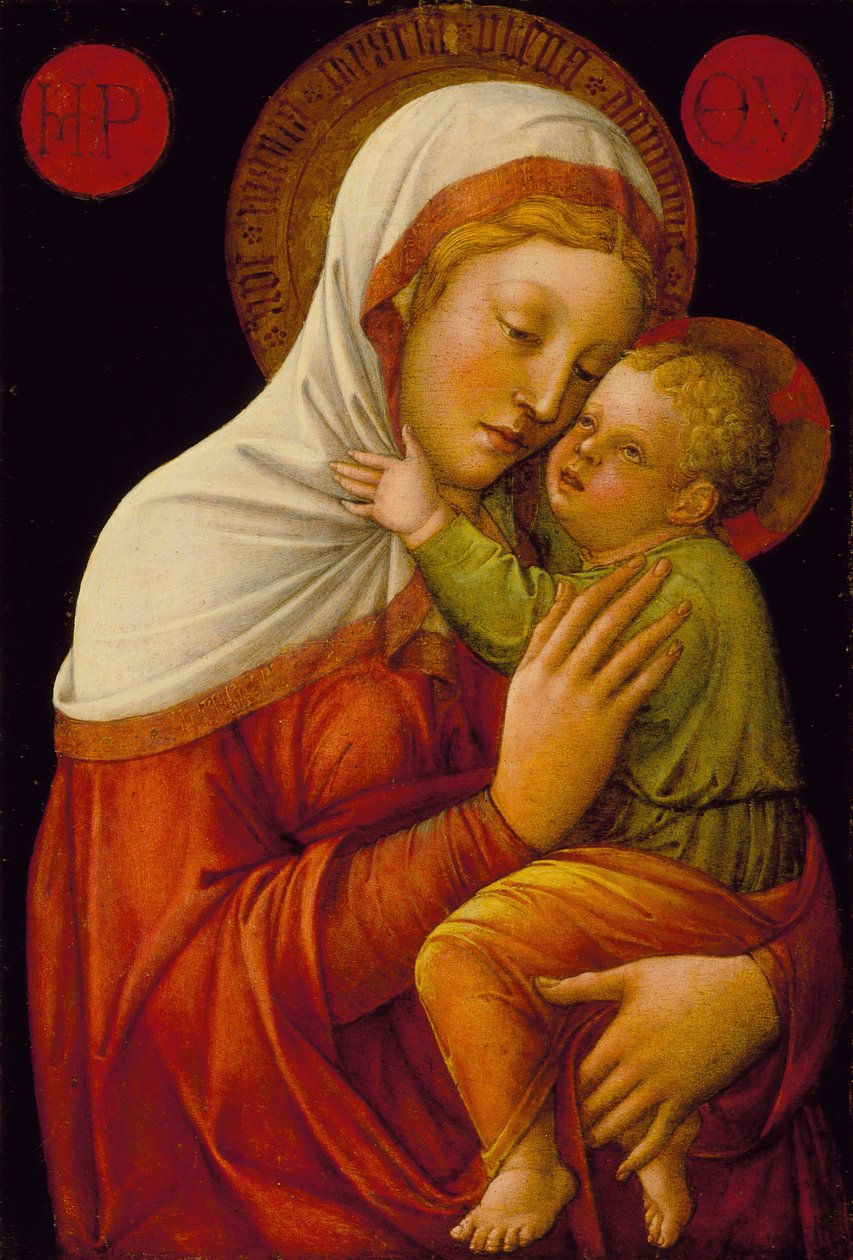 Madonna ja lapsi, noin 1465 tekijältä Jacopo Bellini
