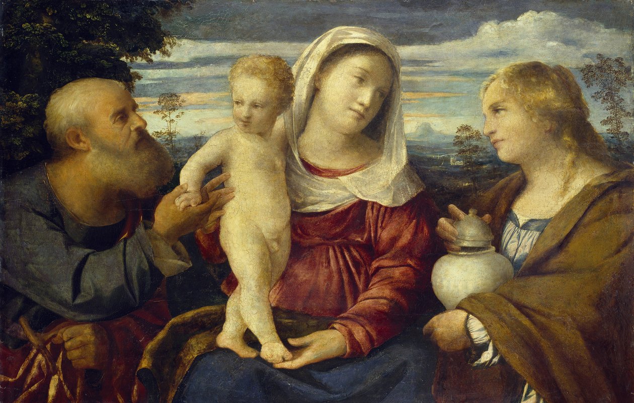 Pyhä keskustelu, 1500-luku tekijältä Jacopo Palma