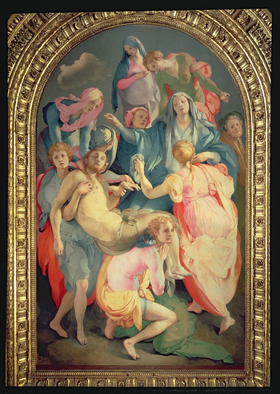 The Deposition of Christ, 1525-28 (paneeli) (katso lisätietoja numerosta 82734) tekijältä Jacopo Pontormo