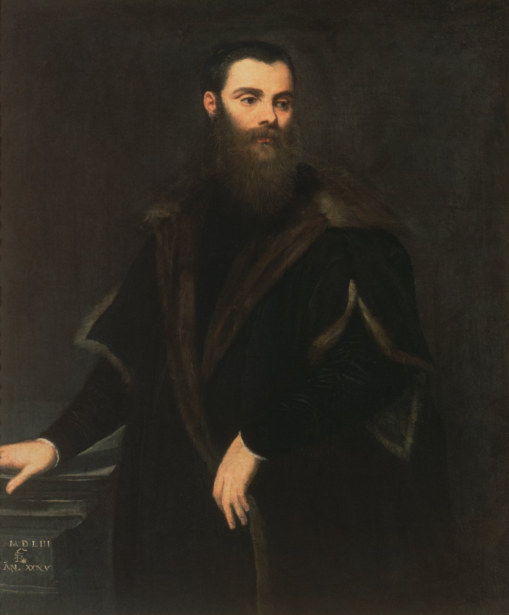 Lorenzo Soranzo (1519-75), 35, 1553 tekijältä Jacopo Robusti Tintoretto