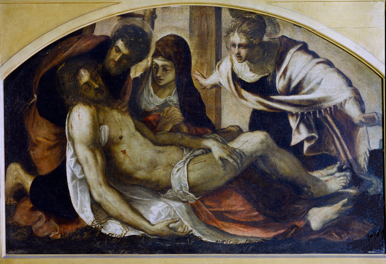 Pieta tekijältä Jacopo Robusti Tintoretto