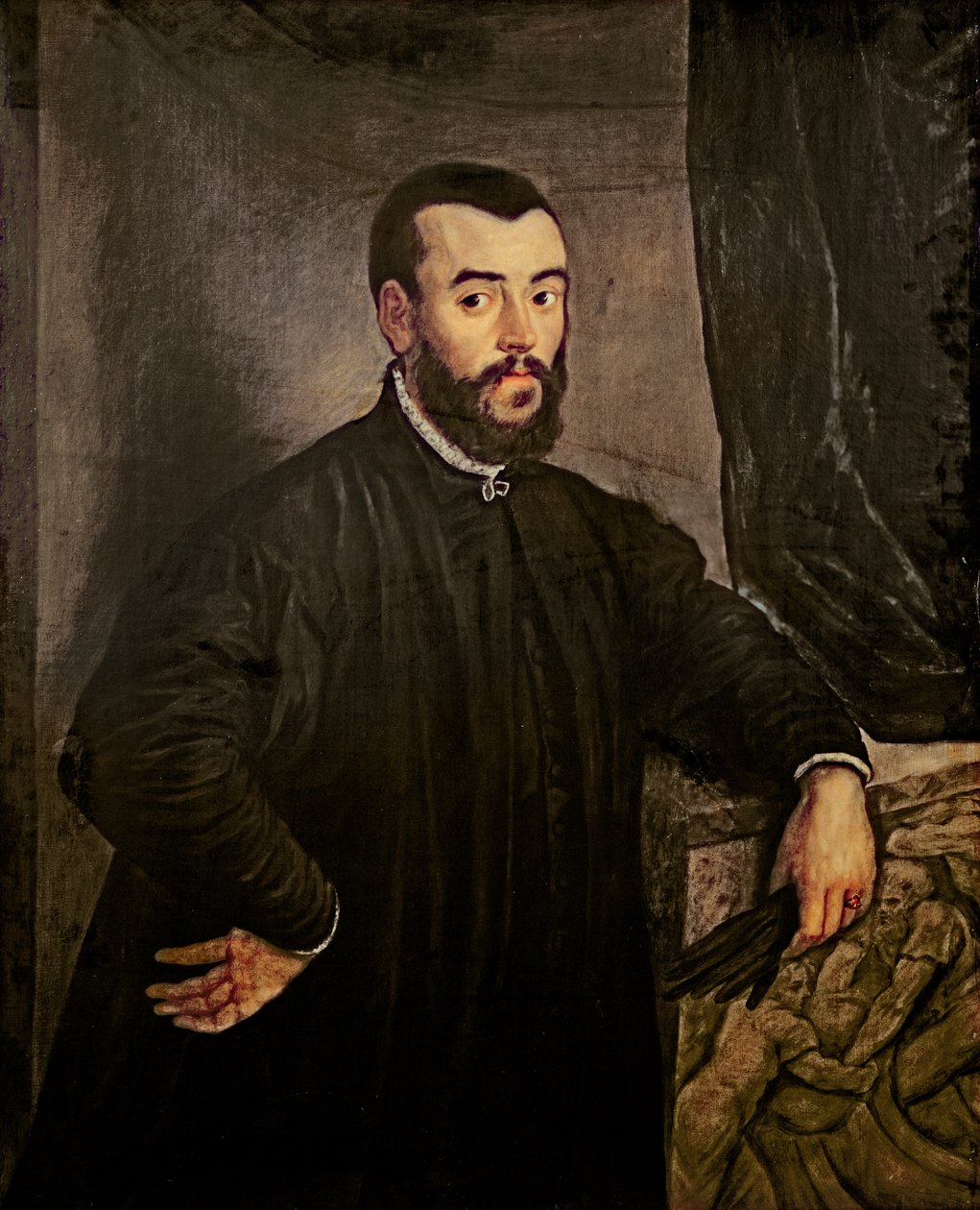 Andreas Vesaliuksen (1514-64) muotokuva tekijältä Jacopo Robusti Tintoretto