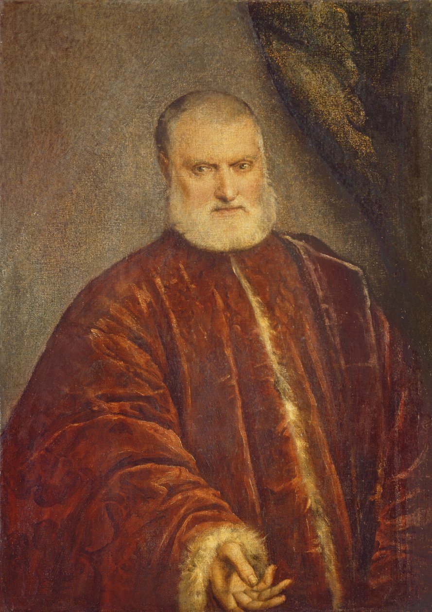 Antonio Cappellon muotokuva tekijältä Jacopo Robusti Tintoretto