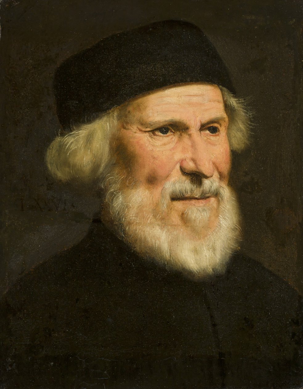 Venetsialaisen muotokuva, n. 1550 tekijältä Jacopo Robusti Tintoretto