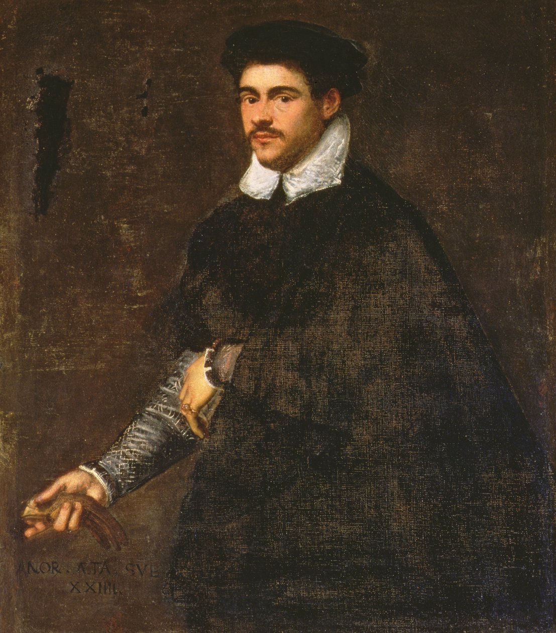 Nuoren miehen muotokuva tekijältä Jacopo Robusti Tintoretto