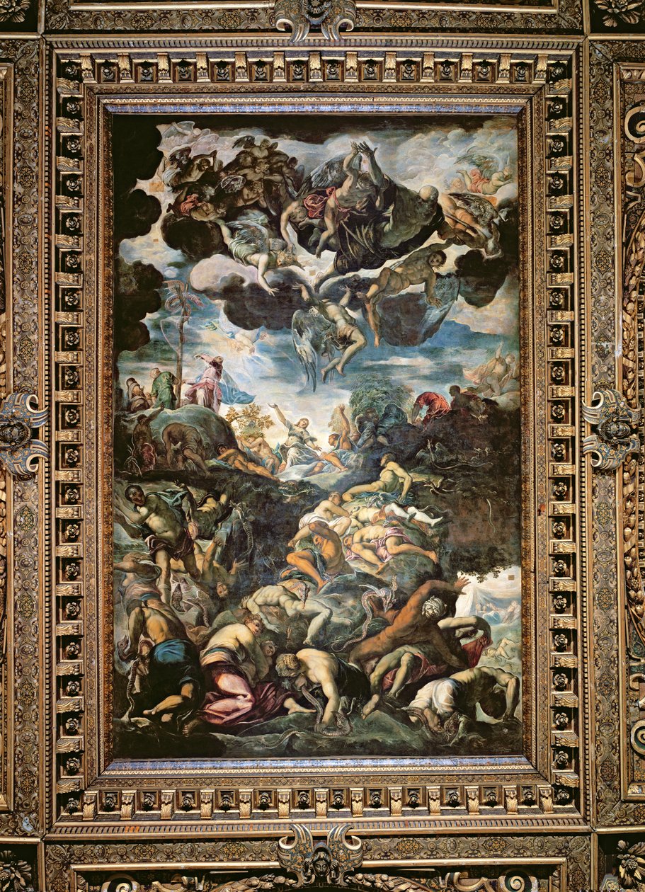 Ihmisen lankeemus tekijältä Jacopo Robusti Tintoretto