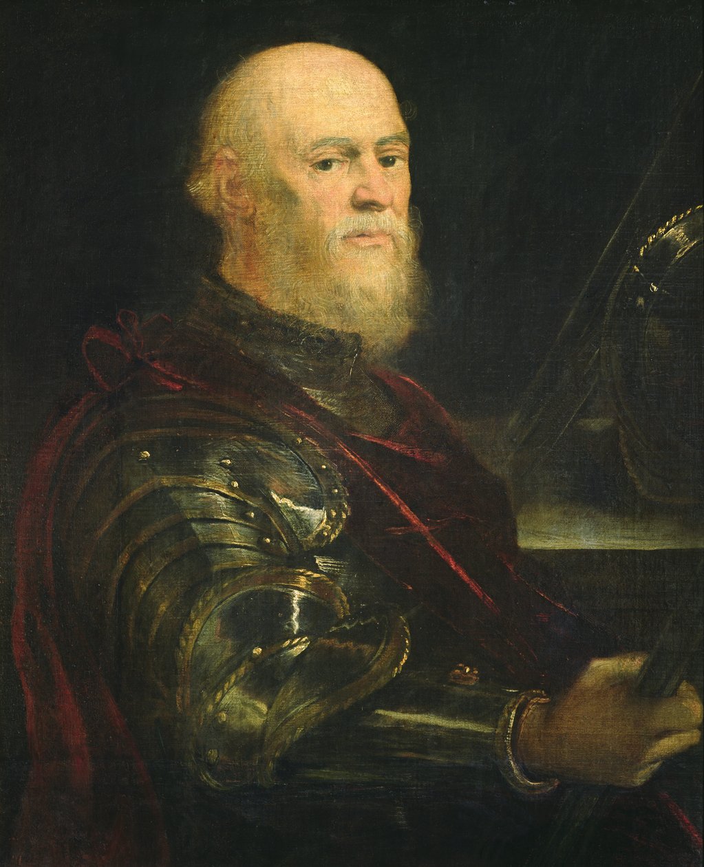 Venetsialainen kenraali, 1570-75 tekijältä Jacopo Robusti Tintoretto