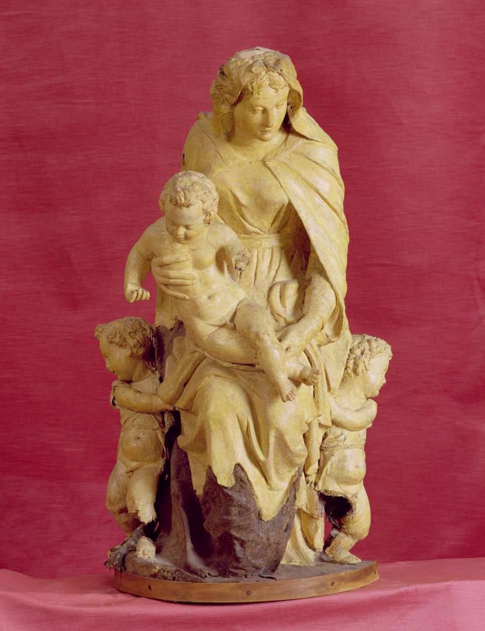 Madonna ja lapsi (paperimassa) tekijältä Jacopo Sansovino