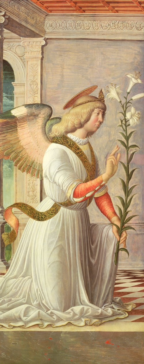 Arkkienkeli Gabriel (paneeli) tekijältä Jacopo da Montagnana