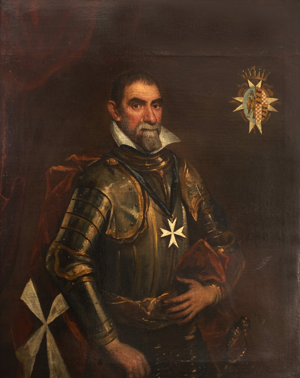 Alfonso d"Arcano, Venetsian priori, 1560 tekijältä Jacopo Bassano