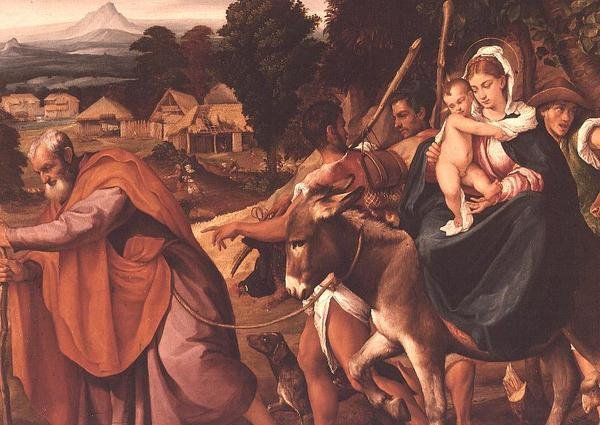 Pako Egyptiin tekijältä Jacopo Bassano