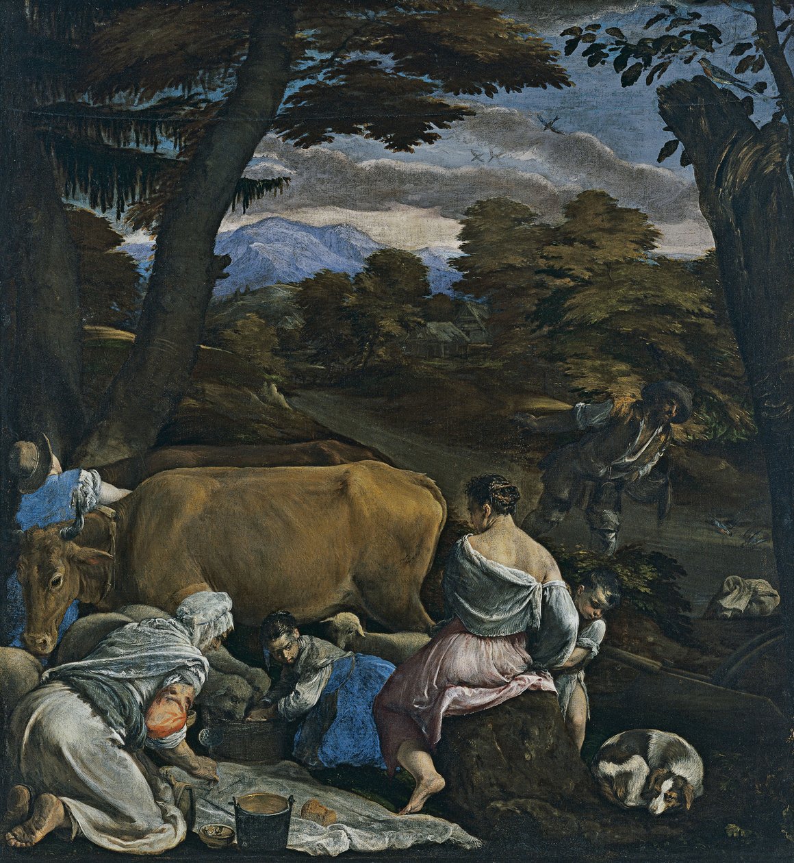 Vertaus kylväjästä tekijältä Jacopo Bassano il vecchio