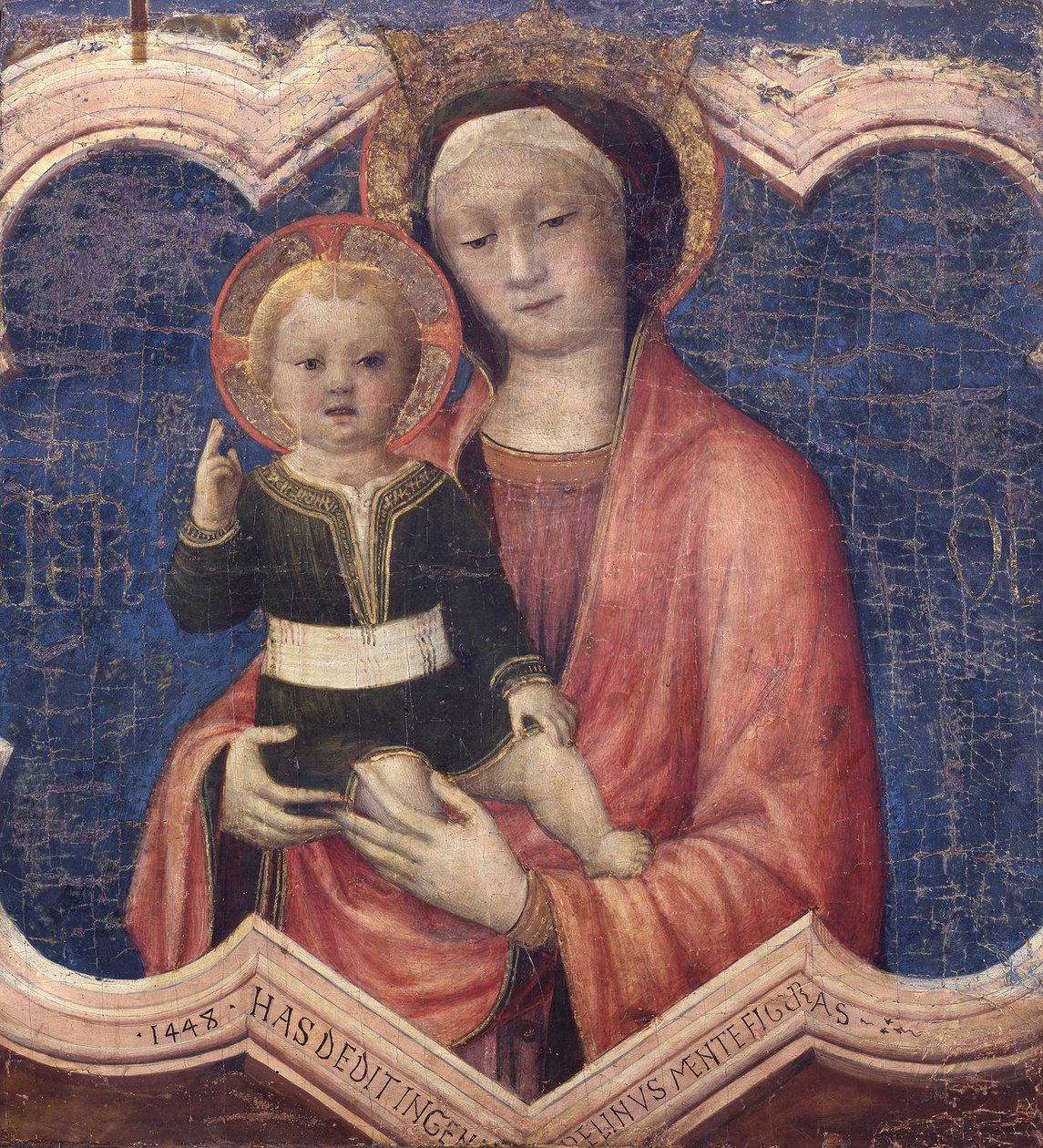 Madonna ja lapsi tekijältä Jacopo Bellini