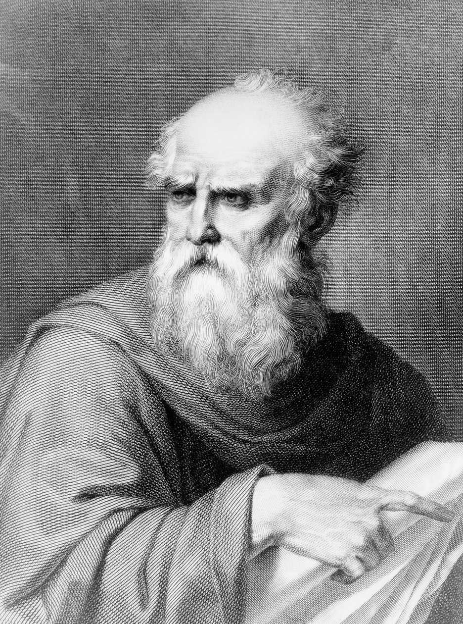Vitruviuksena tunnetun Marcus Vitruvius Pollion muotokuva (1. vuosisata eKr.), roomalainen arkkitehti ja kirjailija, Jacopo Bernardin kaiverrus Vincenzo Rayn piirustuksen perusteella tekijältä Jacopo Bernardi