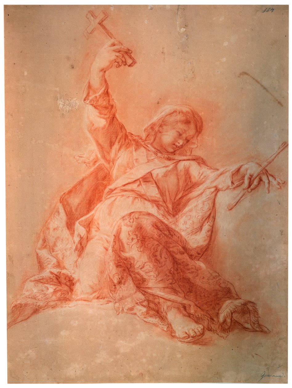 Uskon allegoria, 1700-luku tekijältä Jacopo Guarana