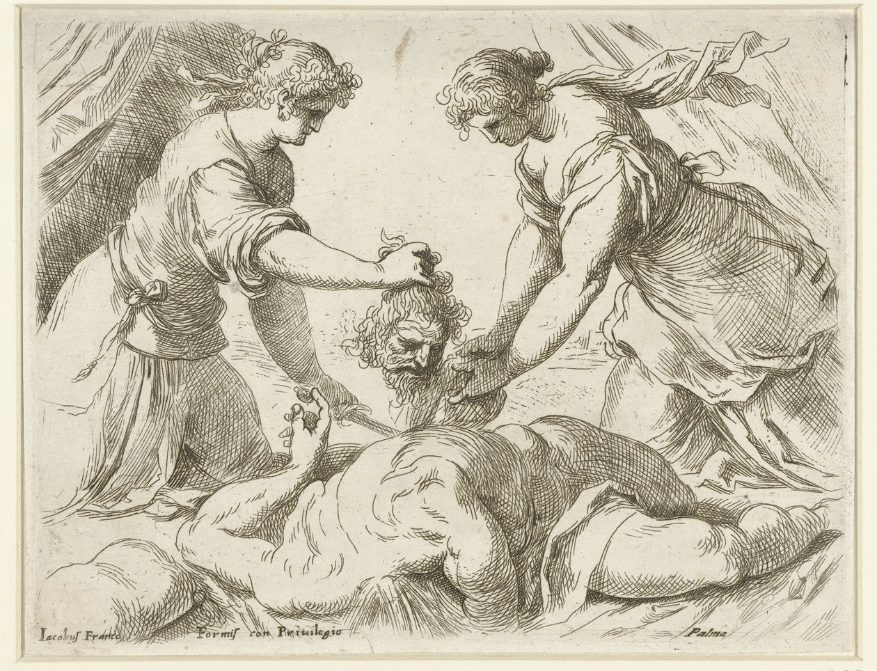 Judith ja Holofernes tekijältä Jacopo Palma (il Giovane)